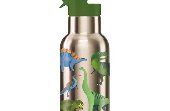 Crocodile Creek Thermos Drinkfles Stainless Steel – Dinosaur World