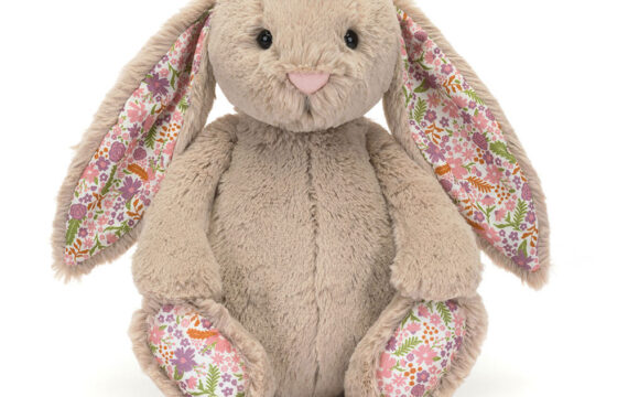 Jellycat Blossom Beige Bunny Petal - Beige - Image 4