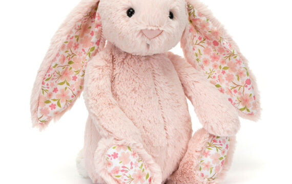 Jellycat Blossom Blush Bunny Cherry - Roze