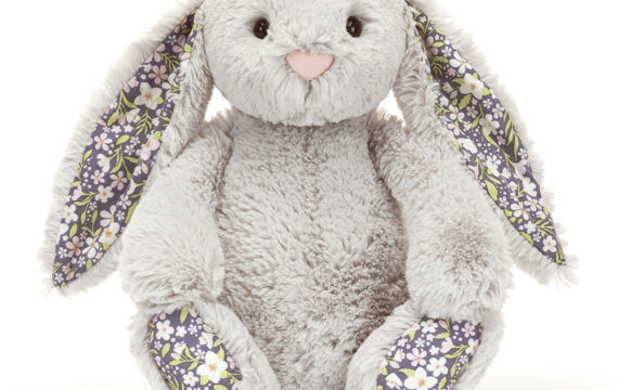 Jellycat Blossom Silver Bunny Bloom - Zilver - Image 4