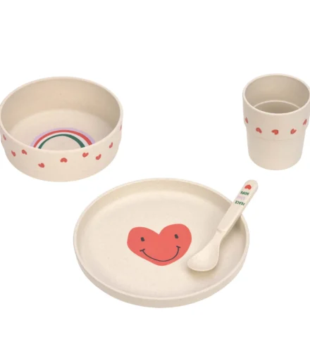 Lässig Eetset Happy Heart Rascals Lavender
