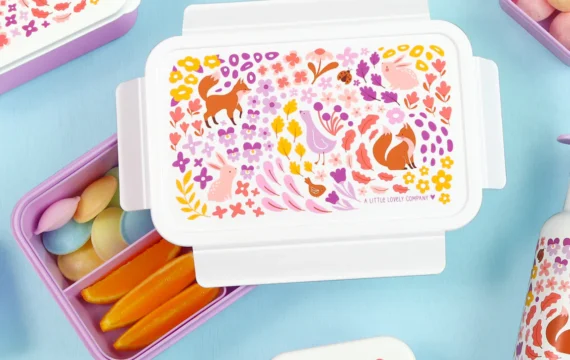 A Little Lovely Compagny Bento Lunchbox Bloementuin - Afbeelding 2