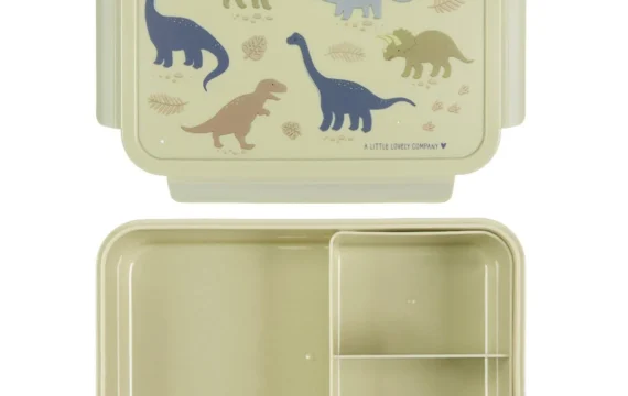 A Little Lovely Compagny Bento Lunchbox Dinosaurussen - Afbeelding 3