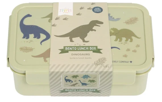 A Little Lovely Compagny Bento Lunchbox Dinosaurussen - Afbeelding 4