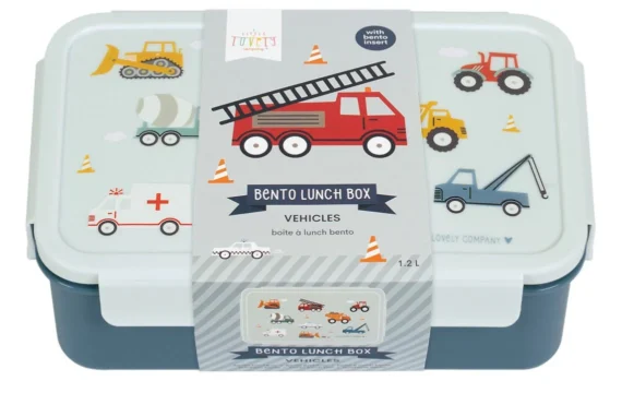 A Little Lovely Compagny Bento Lunchbox Voertuigen - Afbeelding 5
