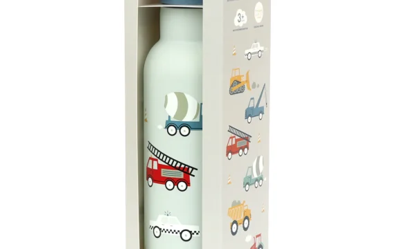 A Little Lovely Compagny RVS Drinkfles 500ml Voertuigen - Afbeelding 3