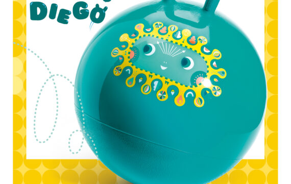 Djeco Skippybal Jumpo Diego - Afbeelding 2