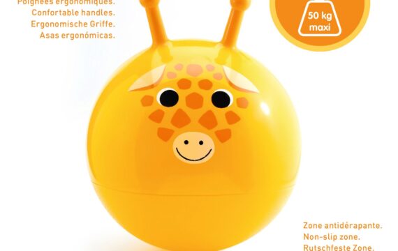 Djeco Skippybal Jumpy Gigi - Afbeelding 4