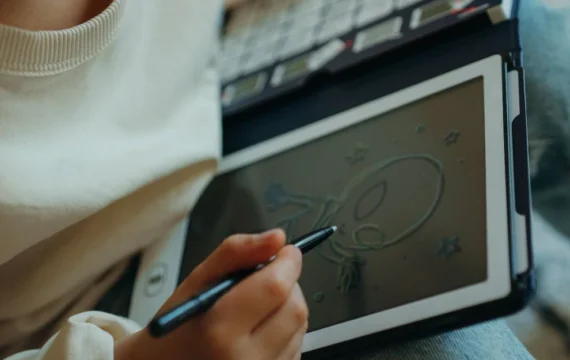 Kidywolf Kidydraw Tekenbord - Galaxy - Afbeelding 2