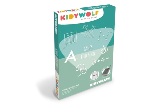Kidywolf  Extra Kaarten Kidydraw Mini - Games / Education