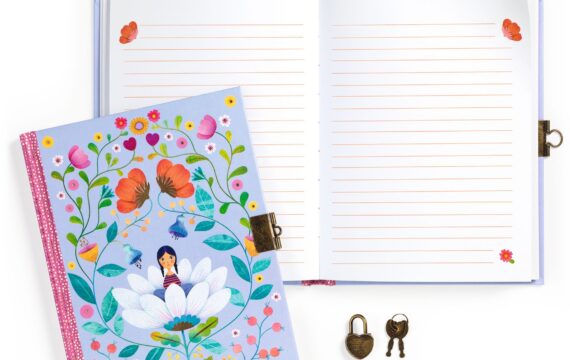 Djeco Dagboek met Slot - Marie - Afbeelding 3