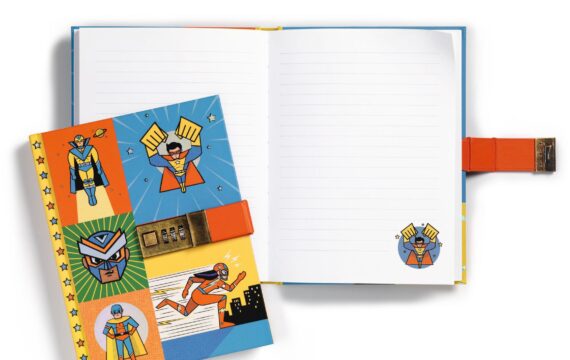 Djeco Dagboek met Cijferslot - Superheld Ben - Afbeelding 2
