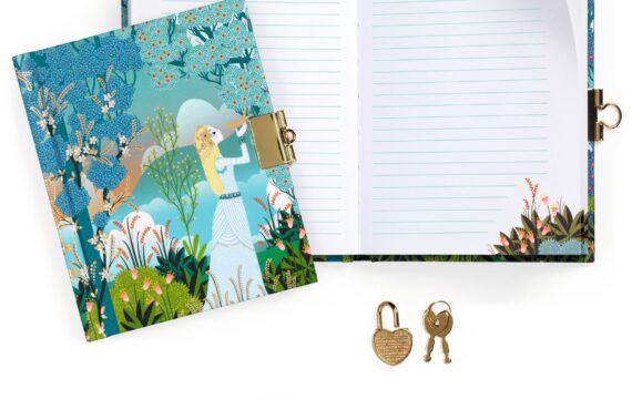 Djeco Dagboek met Slot en Pen - Charlotte - Afbeelding 3