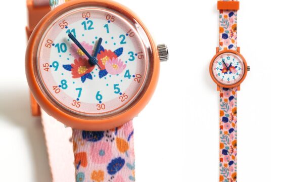 Djeco Horloge Bloemen