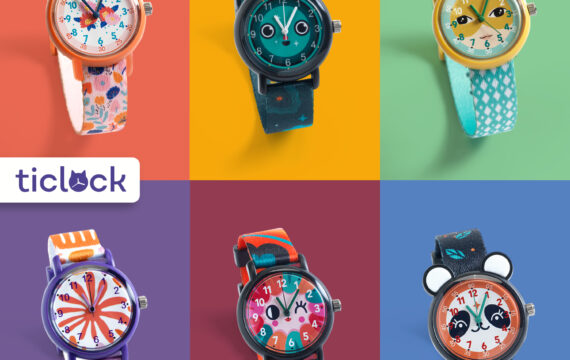 Djeco Horloge Bloemen - Afbeelding 2