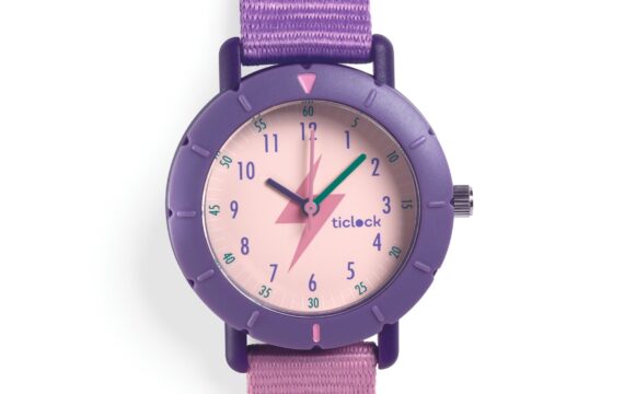 Djeco Horloge Purple Flash