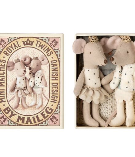 Maileg Royal Twins / Koninklijke Tweeling - Kleine Broer en Zus