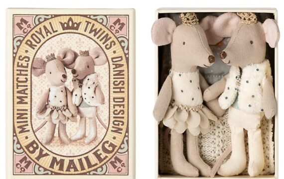 Maileg Royal Twins / Koninklijke Tweeling - Kleine Broer en Zus