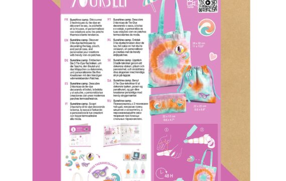 Djeco Do It Yourself - Tie Dye Sunshine Camp - Afbeelding 2