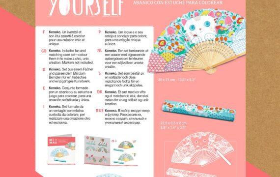 Djeco Do It Yourself - Waaier Koneko - Afbeelding 6