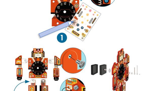Djeco Do It Yourself - Klok maken Robotime - Afbeelding 7