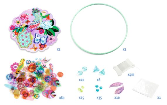 Djeco Do It Yourself - Zonnevanger Paradijsvogel - Afbeelding 3