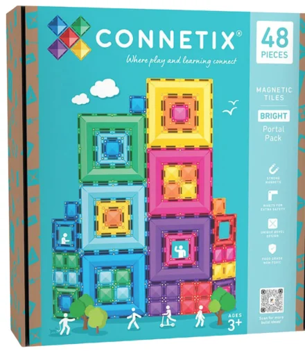 Connetix Bright Portal Pack - 48delig