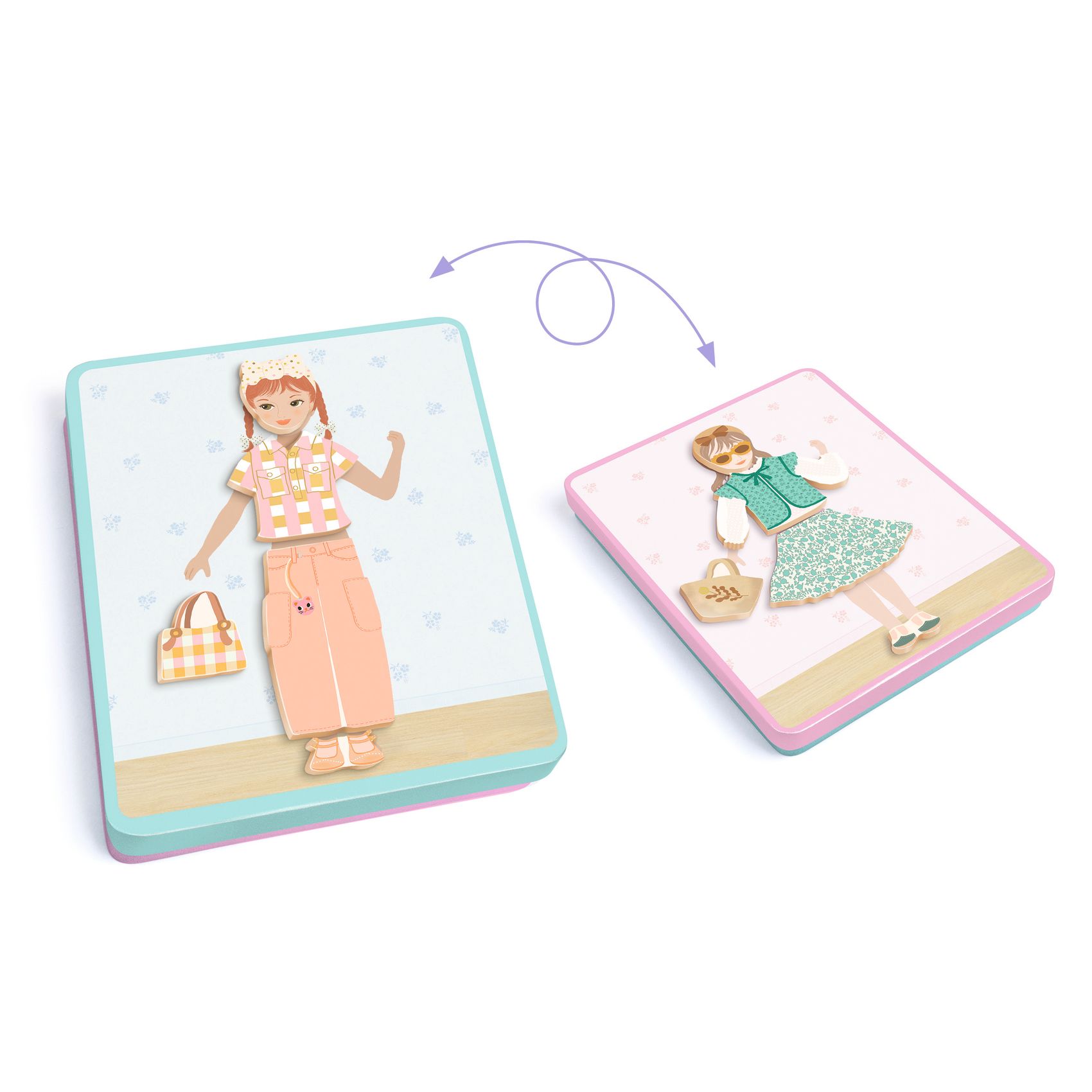 Djeco Magneetdoos Dressing / Aankleden - Afbeelding 3