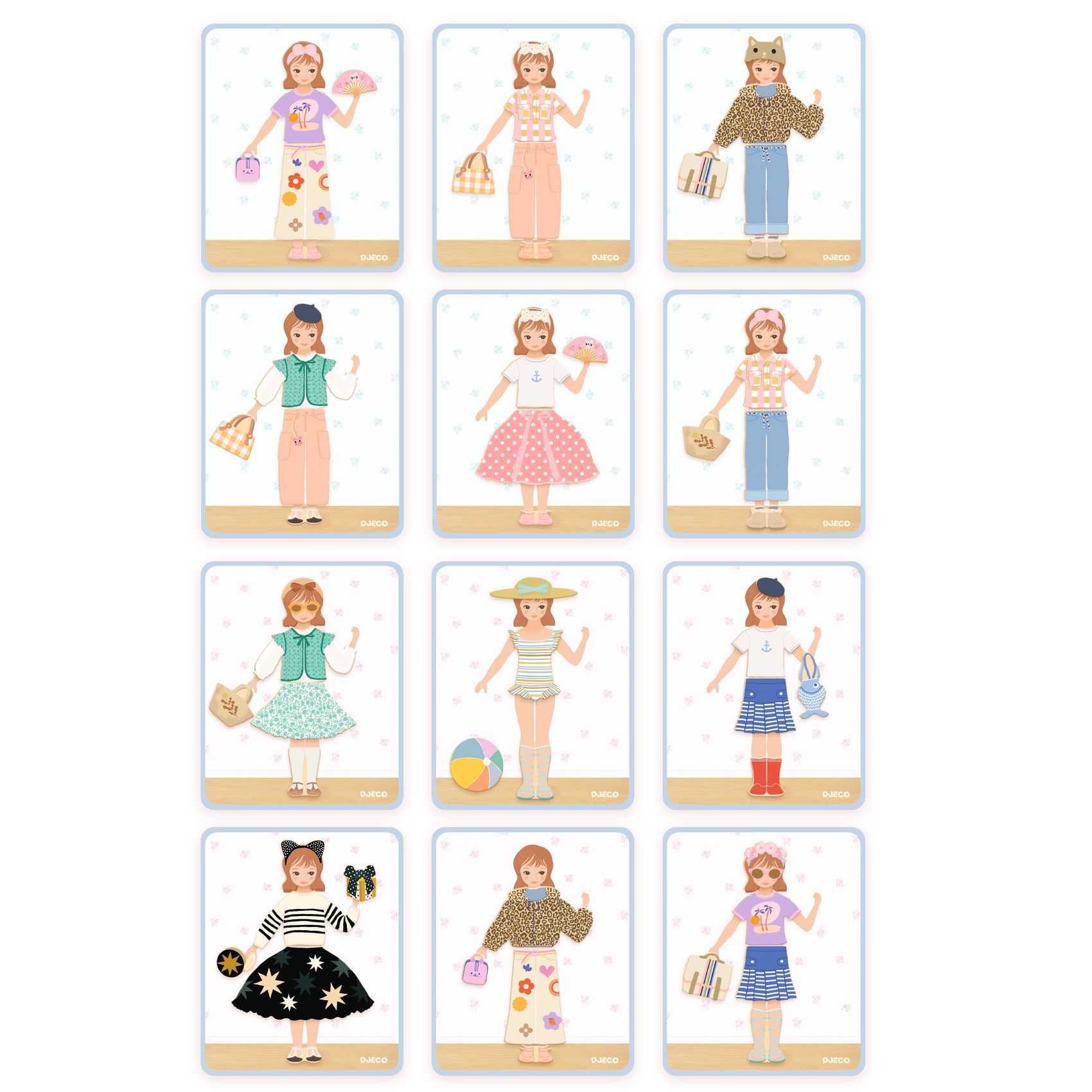 Djeco Magneetdoos Dressing / Aankleden - Afbeelding 4