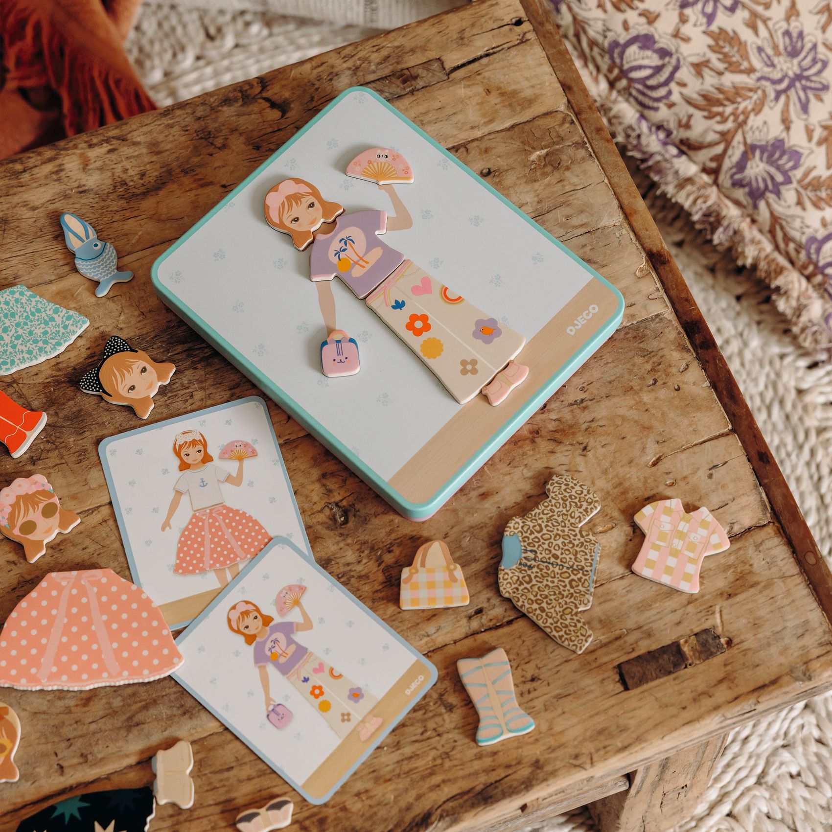 Djeco Magneetdoos Dressing / Aankleden - Afbeelding 7