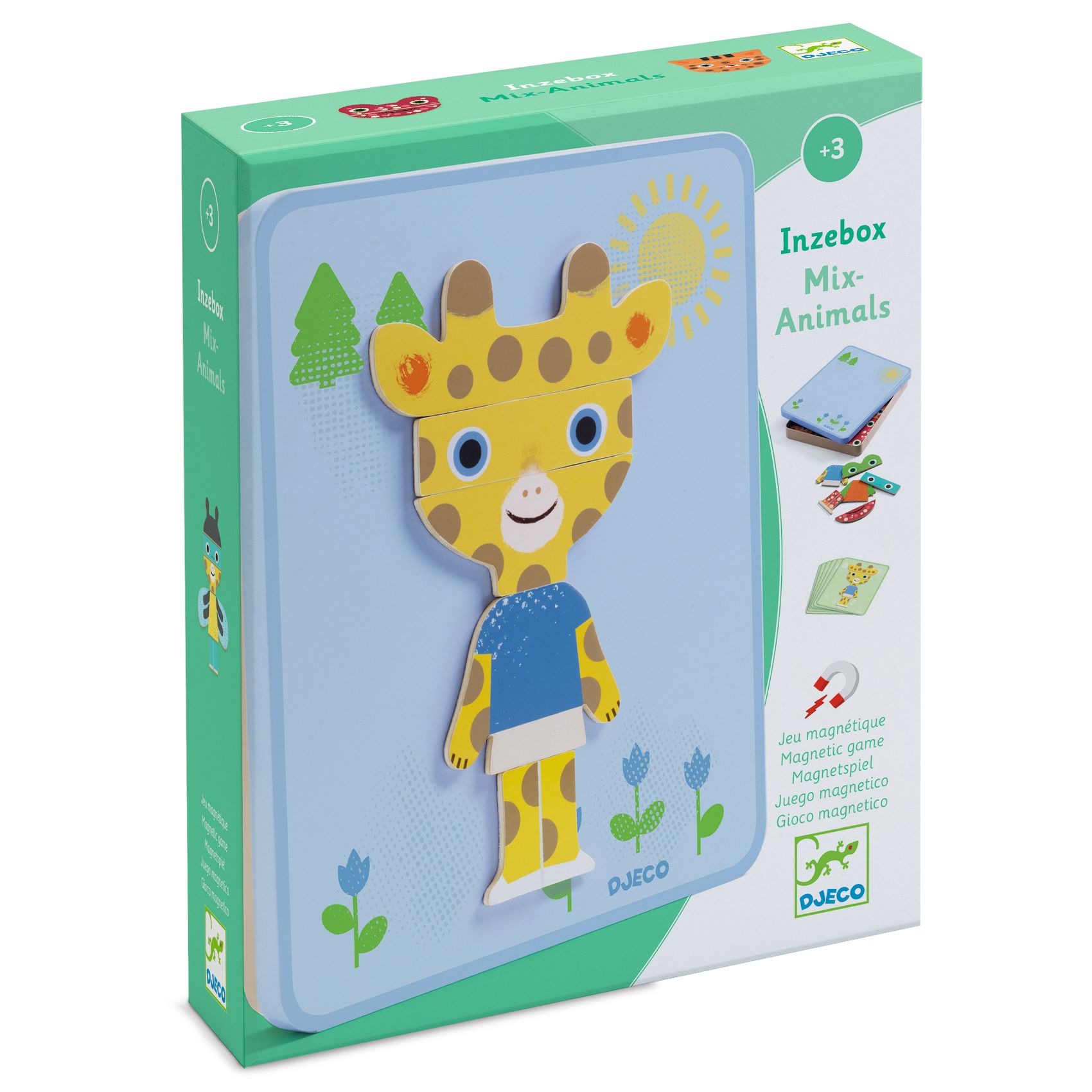 Djeco Magneetdoos Mix-Animals