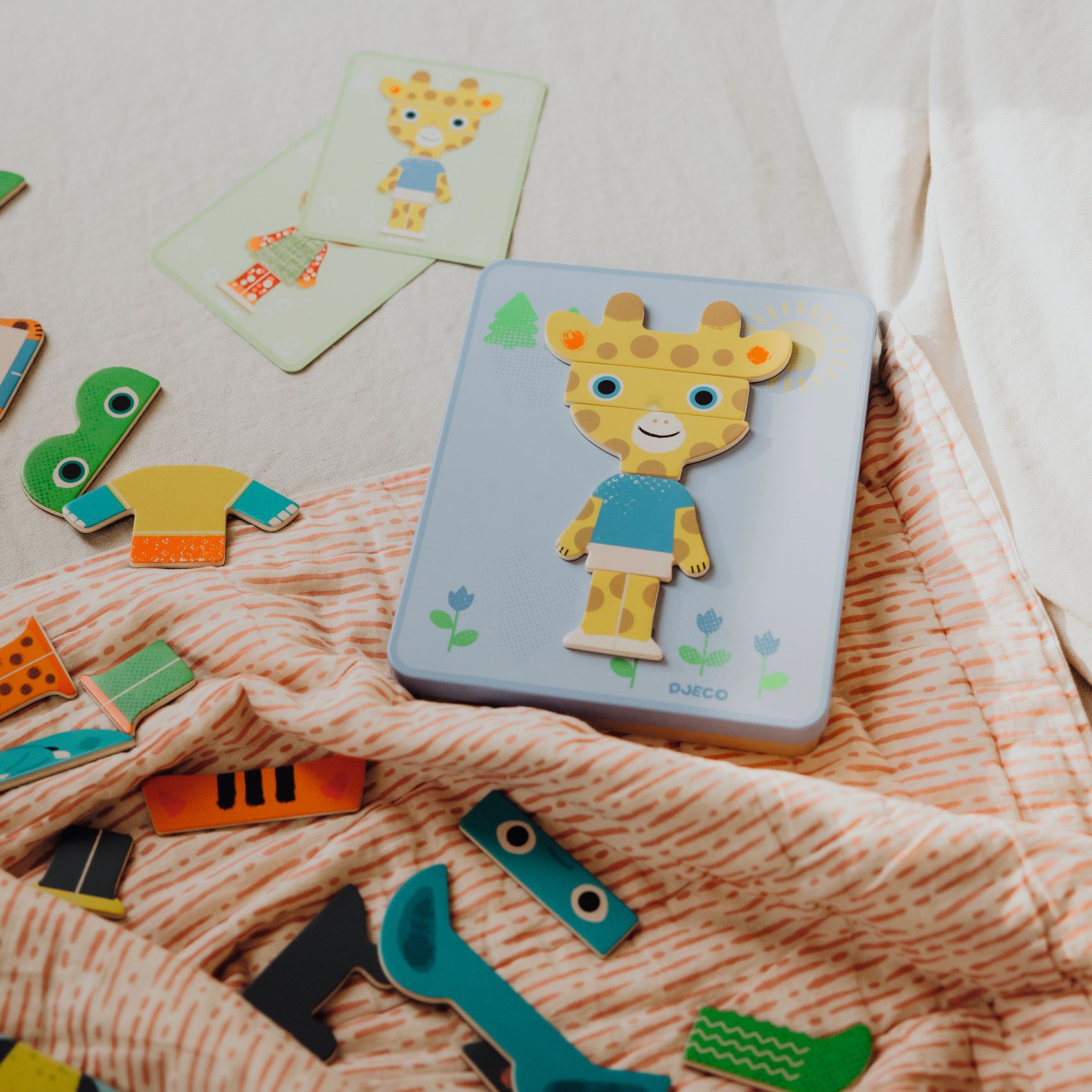 Djeco Magneetdoos Mix-Animals - Afbeelding 7