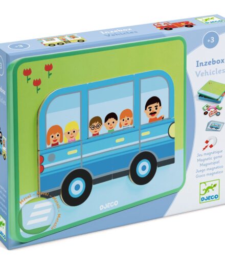 Djeco Magneetdoos Voertuigen